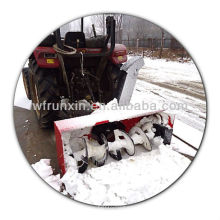 Soplador de nieve con enganche de tres puntos montado en tractor